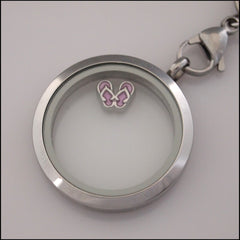 Purple Thongs Floating Charm - Find Something Special