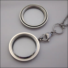 Silver Sparkle Living Locket - Find Something Special