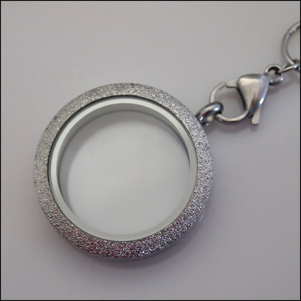 Silver Sparkle Living Locket