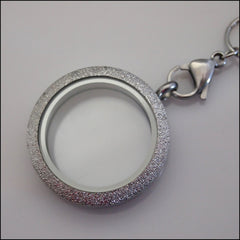 Silver Sparkle Living Locket - Find Something Special