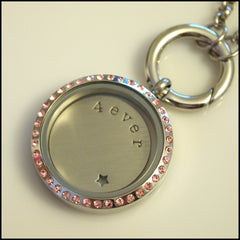 Living Locket Silver Plate - Words - Find Something Special