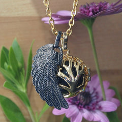 Large Angel Wing Pendant - Find Something Special