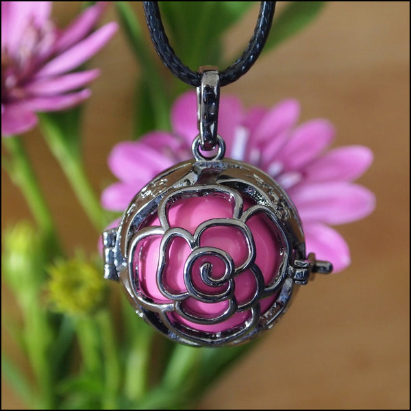 Gunmetal Treasured Rose Harmony Ball - 20mm