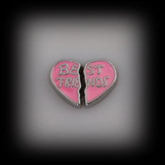 Best Friends Set of 2 Floating Charms - Find Something Special