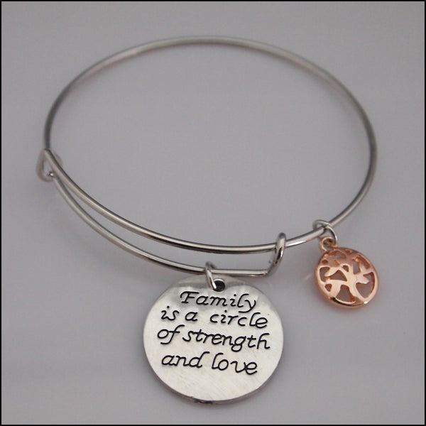 Expandable Bangle - Family Circle
