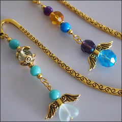 Angel Bookmark - Small Gold - Find Something Special