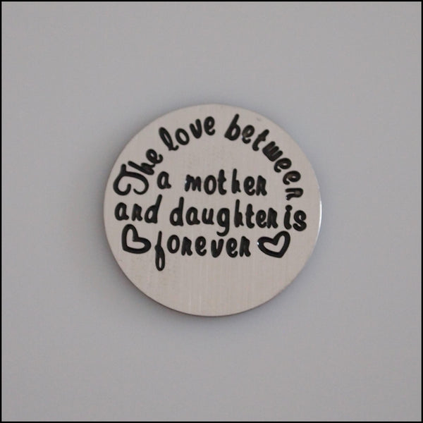 Locket Plate - Love Between Mother & Daughter