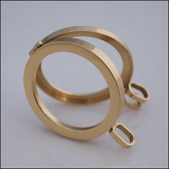 Simple Coin Holder Pendant - Gold - Find Something Special