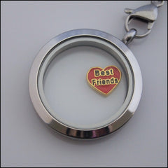 Best Friend Floating Charm