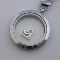 Superman Floating Charm