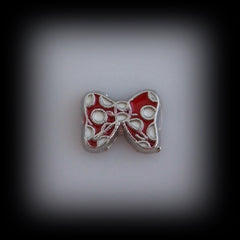 Minnie Bow Floating Charm