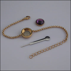 Magnetic Coin Bracelet - Gold