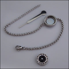 Magnetic Coin Bracelet - Silver