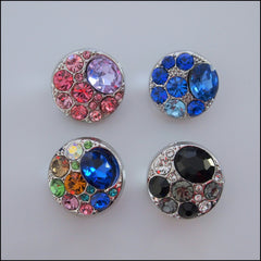 Deluxe Crystal Snap Button
