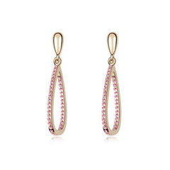 Rose Austrian Crystal Earrings - Find Something Special