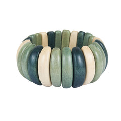 Wood Elastic Beach Bracelet - Find Something Special